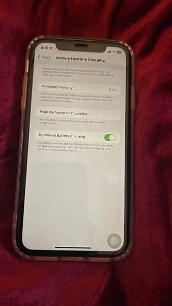 Apple iPhone XR 64 GB 84% Battery Health TrueTone Active FU White 6