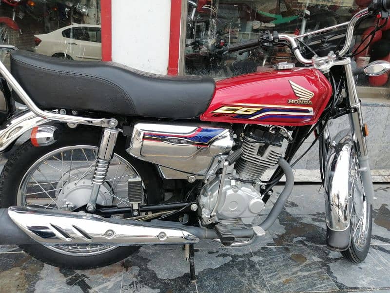 Honda CG125 self start Model 2024 open invoice 1