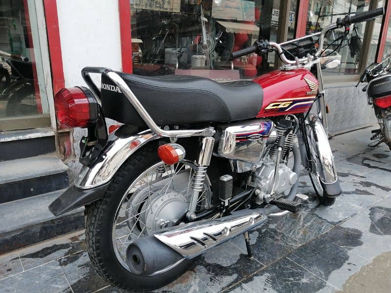 Honda CG125 self start Model 2024 open invoice 3