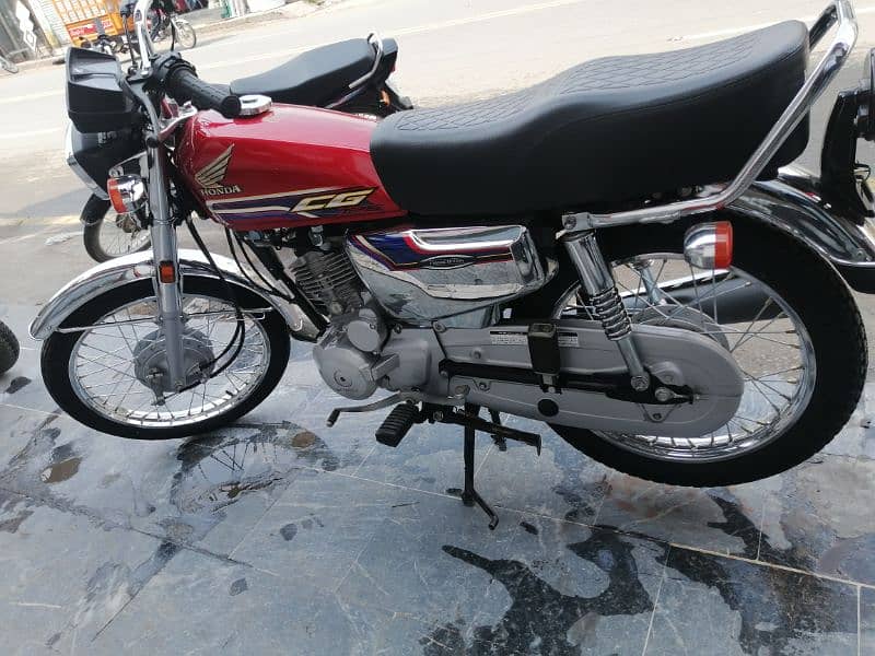 Honda CG125 self start Model 2024 open invoice 4