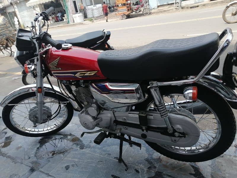 Honda CG125 self start Model 2024 open invoice 6