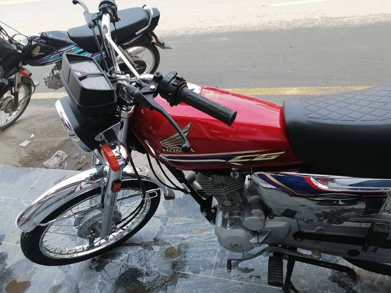 Honda CG125 self start Model 2024 open invoice 8