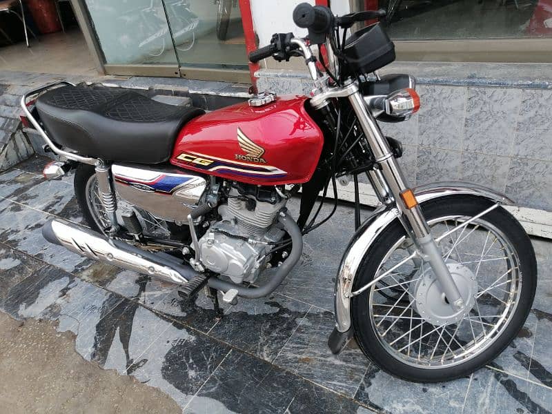 Honda CG125 self start Model 2024 open invoice 9