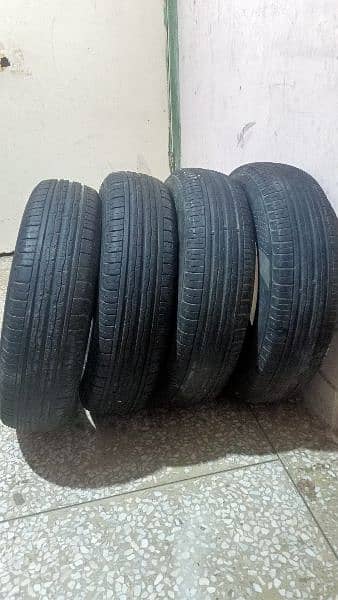 13"Radial Tyres Full set in very good condition. 1