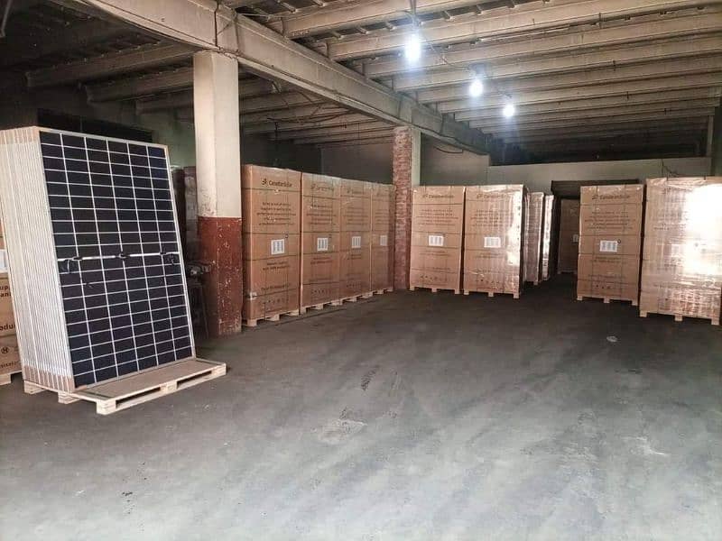 We are importer of solar panels like Canadian Jinko Ka Longi etc since 3