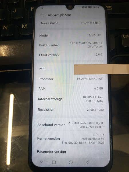 Huawei Y8 Approved with Box 6/128 8