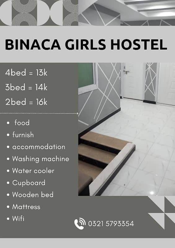 BINACA GIRLS HOSTEL rehmanabad metro station 1