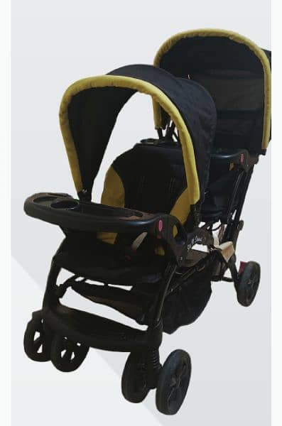 baby trend sit N stand stroller  twin stroller / pram 1