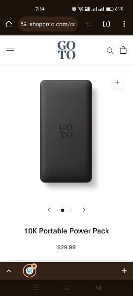 Power Bank 10000Mah 37 Wh USA Brand 0