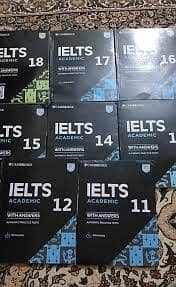 Cambridge IELTS Academic Training 11 to 18 Eight Books set with QR Co