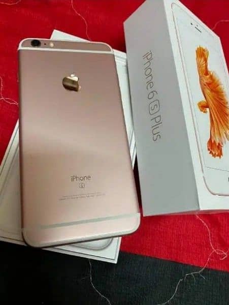 iPhone 6s plus 128 GB PTA approve waterproof 0