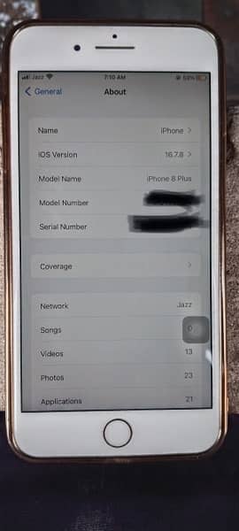 IPhone 8+ pta approved 64 gb 8