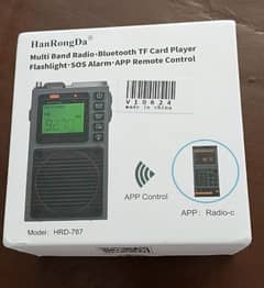 H R D Digital Radio and mp3laod speaker Chargebul Tayp C