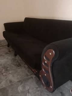 Moldy form sofa cum bed