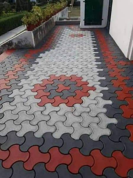 Tuff tile / Paver / Kerb blocks / envicrete / 60mm / tiles 6