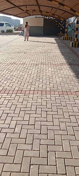 Tuff tile / Paver / Kerb blocks / envicrete / 60mm / tiles 12