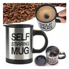 Isolated Self Stirring Mug