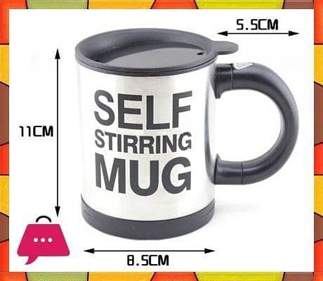 Isolated Self Stirring Mug 1