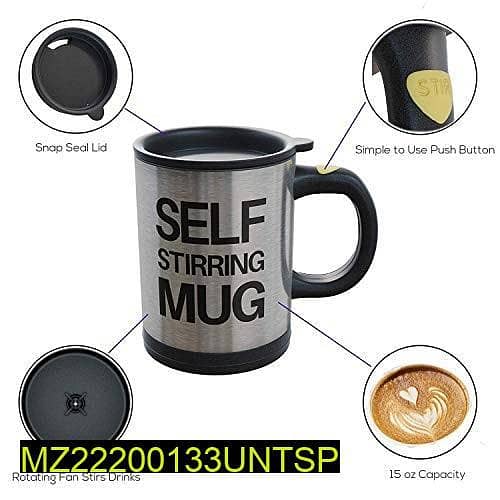 Isolated Self Stirring Mug 2