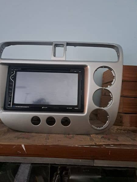 Honda civic 2002,03,04,2005 lcd panel with dashboard jali 0