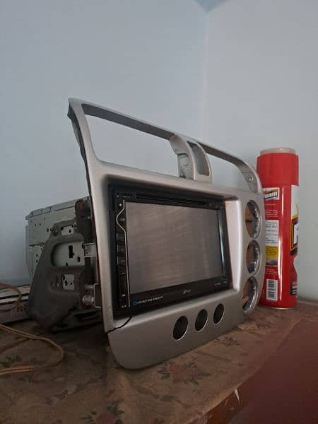 Honda civic 2002,03,04,2005 lcd panel with dashboard jali 1