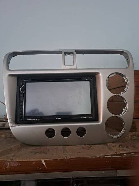 Honda civic 2002,03,04,2005 lcd panel with dashboard jali 2