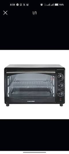 black and decker oven