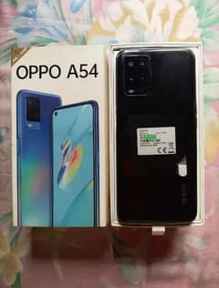 oppo A54 4/128 with box charger