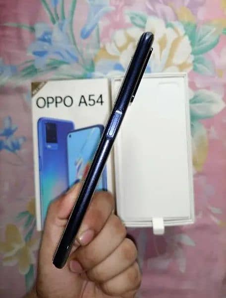 oppo A54 4/128 with box charger 1