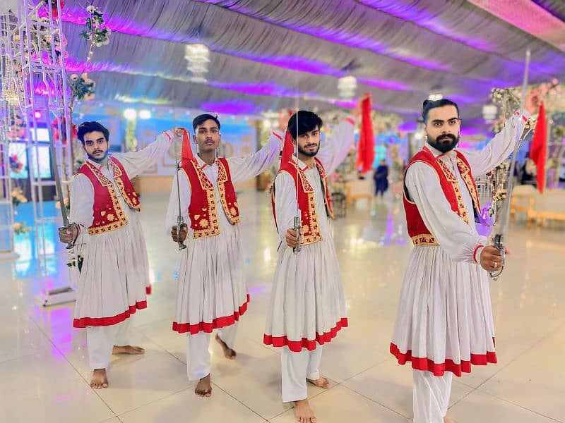 cultural dance group# Qawali night #dhool group #band#baggy services 5