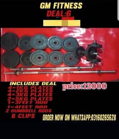 HOME GYM EQUIPMENT DEAL DUMBBELL PLATES RODS BENCHES WEIGHT