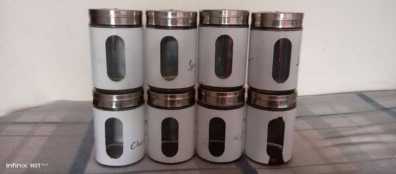 GLASS Spice JARS 0