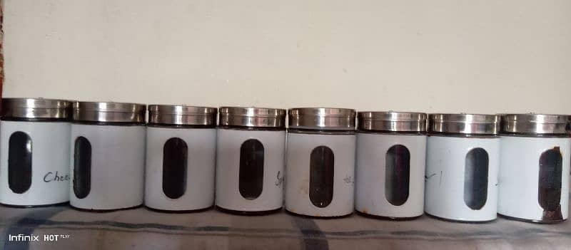 GLASS Spice JARS 1