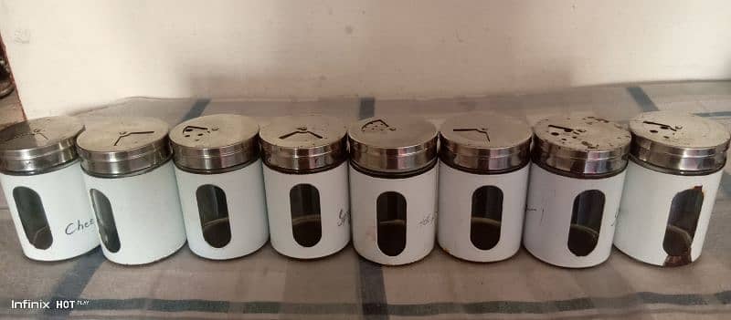 GLASS Spice JARS 2