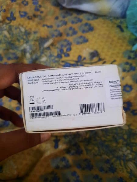 Samsung A02s with box for sell 8