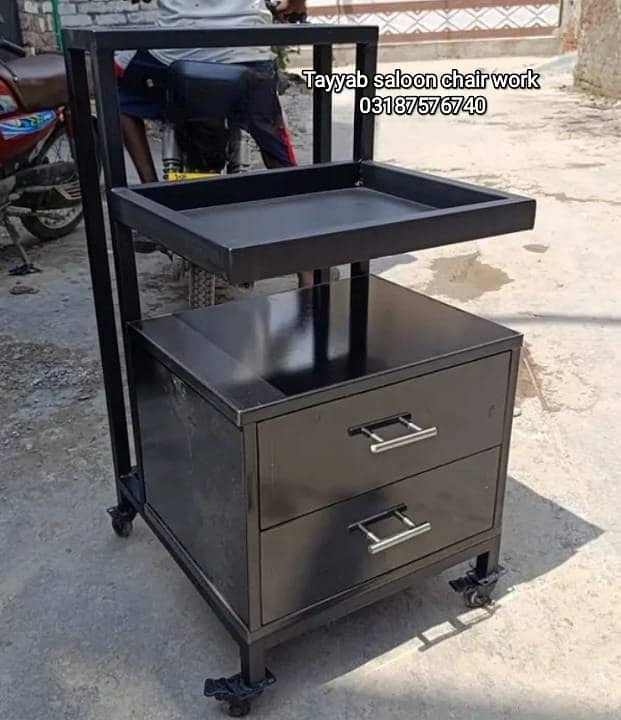 Saloon Chair/Parlour Chair/Facial Bed/Hair Wash Unit/Pedicure/salon 7