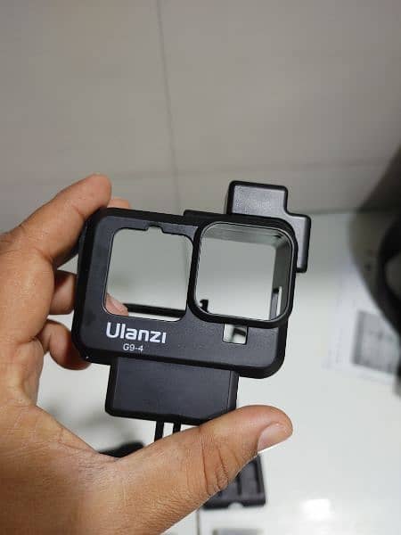 GoPro Hero 10 with Mic Adaptor+Ulanzi Case 4