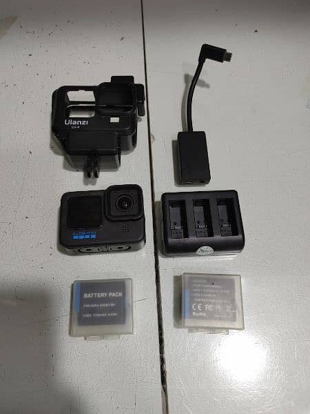 GoPro Hero 10 with Mic Adaptor+Ulanzi Case 7