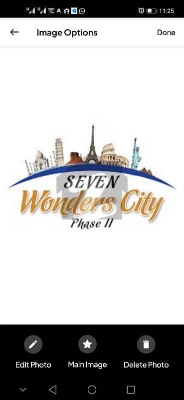 120 Sq Yads Plot 7 Wonder City Ph2 on Installment 1