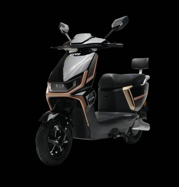 Evee electric scooties are availabl on company rates 1