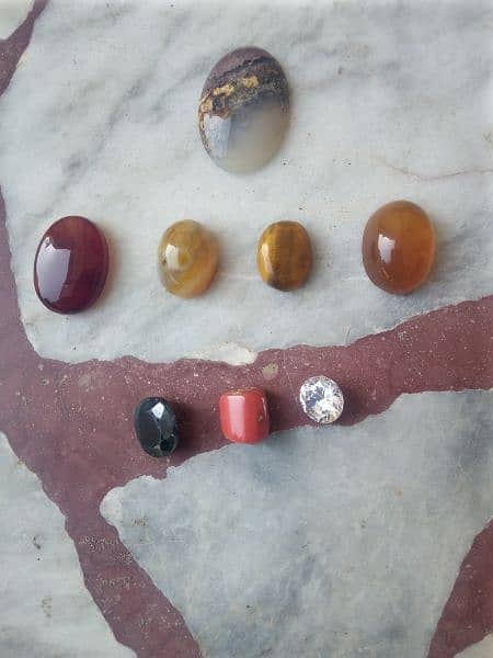 gemstone aqeeq marjan neelam pearl moti 0