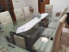 Dining Table with 8 Chairs