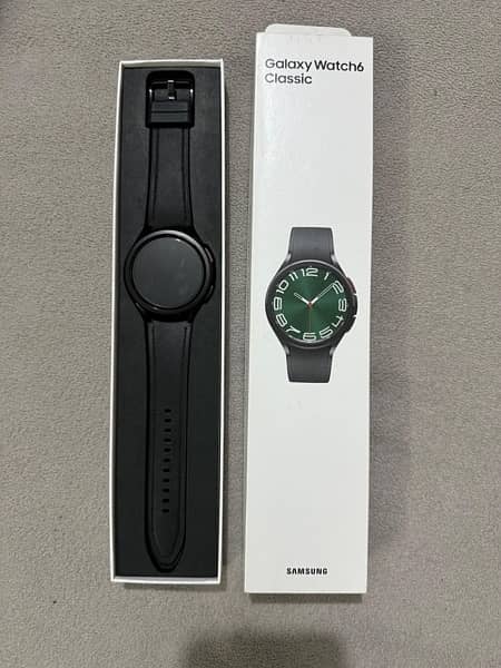 Samsung Galaxy watch 6 classic 0