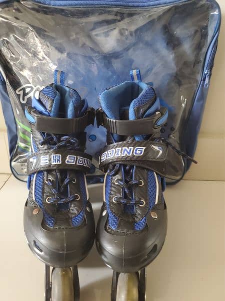 Premium Quality Skates Like new Blue color / Skating shoes / Skate 1