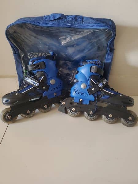 Premium Quality Skates Like new Blue color / Skating shoes / Skate 2