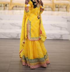 mehndi dress