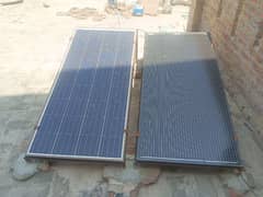 2 Solar plates, 2 stands, 1 inverter