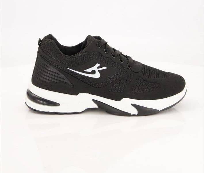 jafspot-women's chunky sneakers-JF30, Black 1