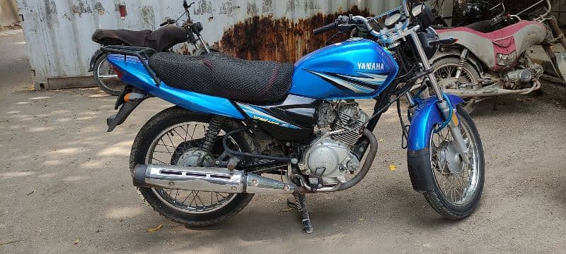 Yamaha YBZ 125 Blue color 2