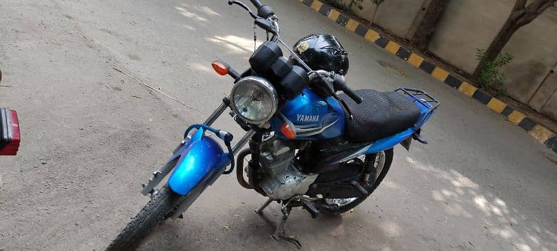 Yamaha YBZ 125 Blue color 4